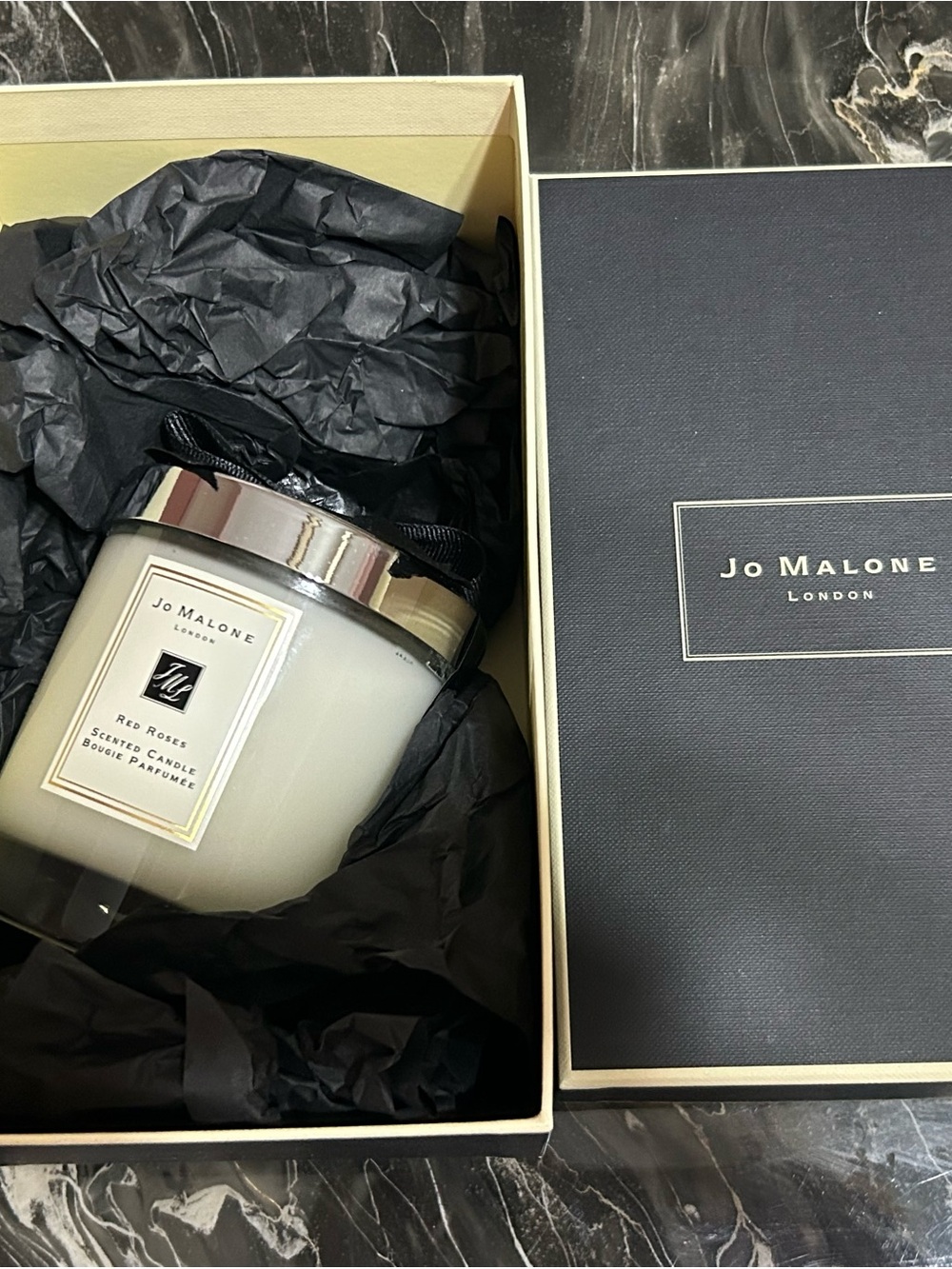 Jo Malone Cream Jar Scented Candle with Black Gift Box
